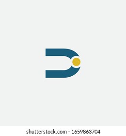 Diseño y firma del logotipo de la letra D