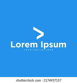 D letter logo design unique