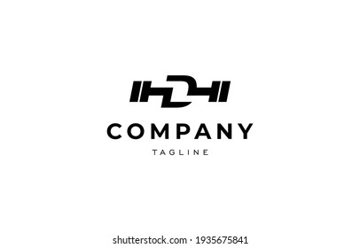 D Letter Logo Design Vector