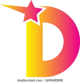 D Letter Logo. E Letter Logo Premium. Logo Vector