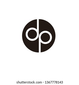 d letter logo font vector initial 