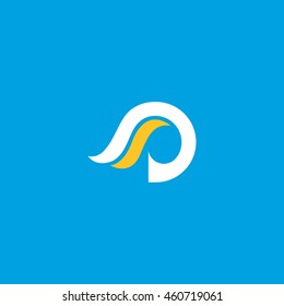 D letter logo icon