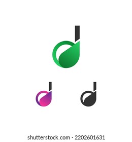 D Letter logo icon design template elements - Illustration