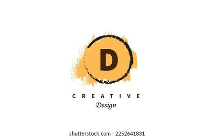 Diseño del icono del logotipo de la letra D. Color del agua diseño moderno de logotipo vectorial de símbolo moderno sobre fondo blanco.