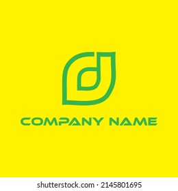 D Letter Logo for personal and corporate identity. d letter colorful round bold shapes. Great for an Application icon design for iOS and android.