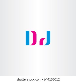 d letter logo sign vector element 