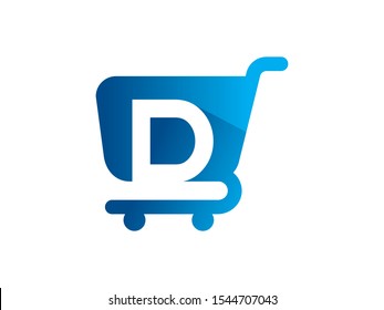 D Letter logo or symbol template design