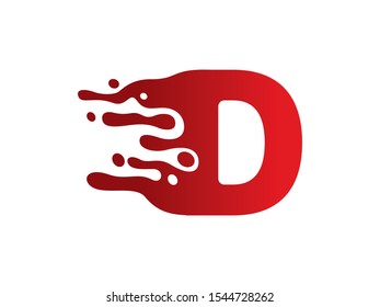 D Letter logo or symbol template design