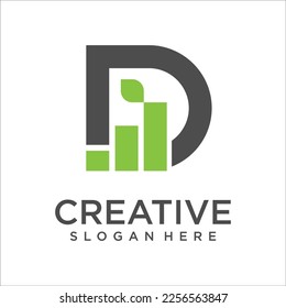 D Letter Logo Template Illustration Design.