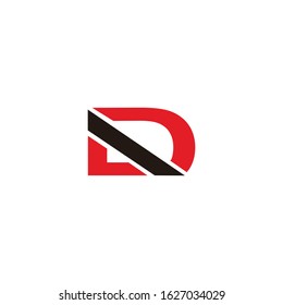 D Letter Logo Vector Font Image Stock Vector (Royalty Free) 1627034029 ...