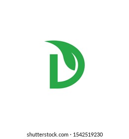 D letter logo vector icon template icon illustration design 