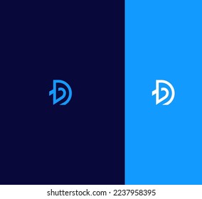 D Letter Logo Vector Template Abstract Monogram Symbol . D Letter Usable for Best modern, business, company, corporate, premium, sport, technology And future creative logo
