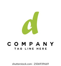 D letter logo vector template design