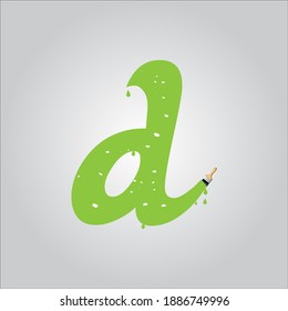 Logo de la letra D con fondo blanco.