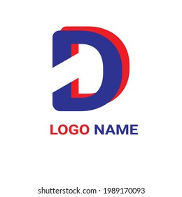 logotipo de letra D para su elección