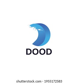 D Letter Modern Logo Design