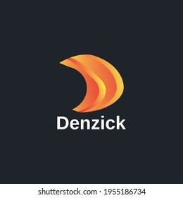 D Letter - Modern Logo Design