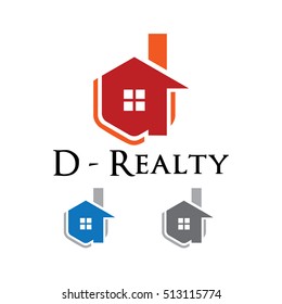 D Letter - Simple House Realty Logo