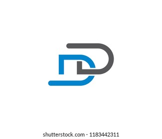 D letter symbol illustration