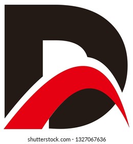 D LETTER VECTOR LOGO