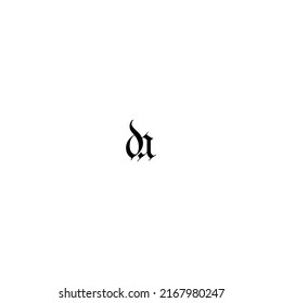 d a letter vector logo design