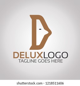 D LetterLogo Template