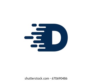 D logo