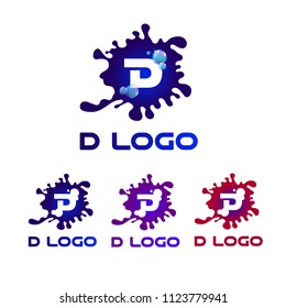 D Logo blot washing powder