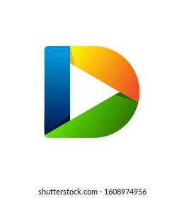 D Logo can be used for company, icon, and others.
