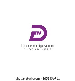 D logo design full vector for use any purpose