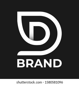 D Logo Design, D icon, Letter D