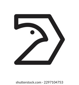D Logo Design, D icon, Letter D minimalist Logo design