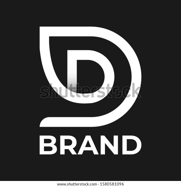 D Logo Design, D icon,\
Letter D