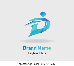 D Logo Design In Illustrator