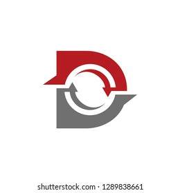 d logo design , initial , generic , vector , icon