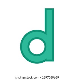 D Logo Design. Letter D Logo. Logo Design Vector Icon Symbol Template