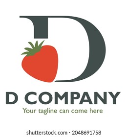 D logo design on Agriculture theme