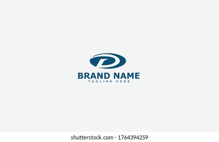 D Logo Design Template Vector