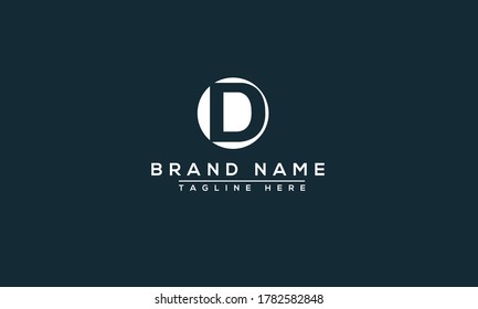 D Logo Design Template Vector Graphic Branding Element.