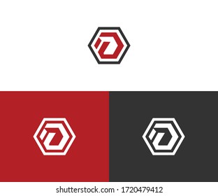 d logo design vector format