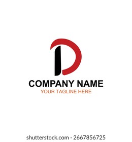 D logo design, vector logo, illustration logo design