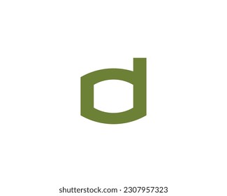D logo design vector template