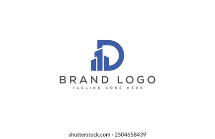 D logo design vector template design for brand