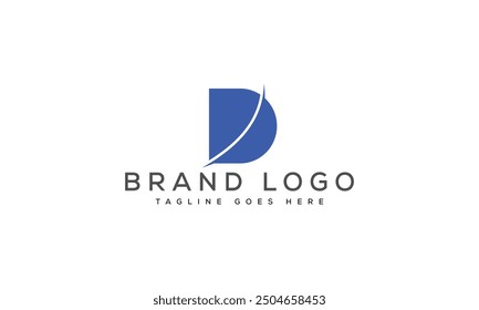 D logo design vector template design for brand