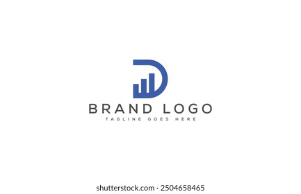 D logo design vector template design for brand
