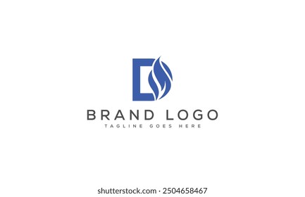 D logo design vector template design for brand