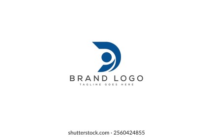 D logo design vector template design for brand