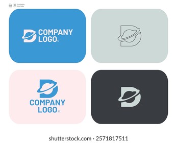 D logo latter logo design