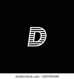 D Logo Letter Speed Designs Templete