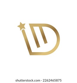 d logo minimal design logo d symbol design, graphic, minimalist.logo
